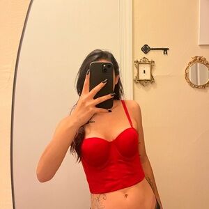 36B Bustier Top Push Up Bra Corset Top